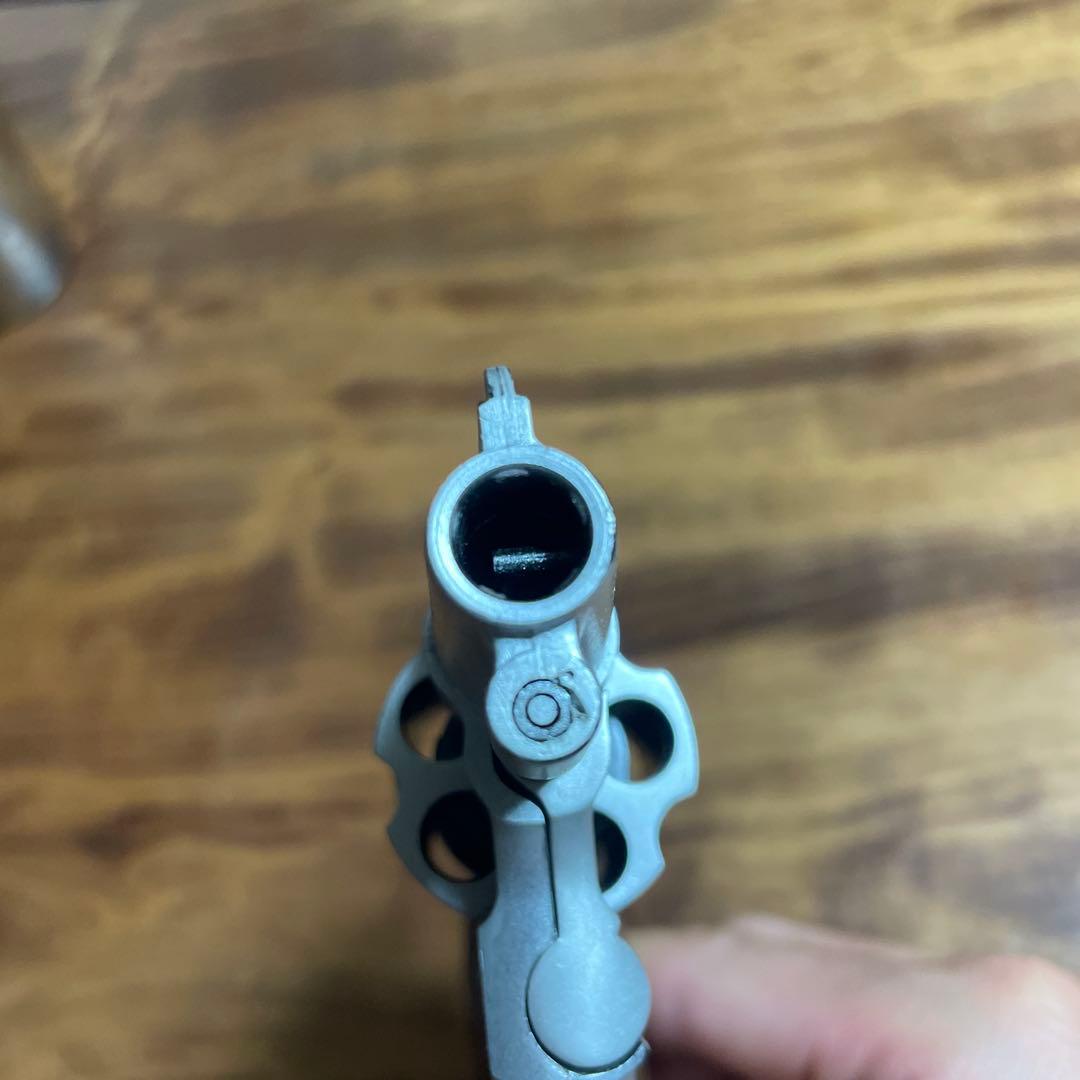 日本製 シルバー リボルバー　MFG 東京CMC スミス&ウエッソン