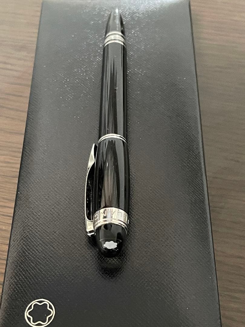 美品　モンブランボールペン　スターウォーカーレジン　ローラーボールキャップ式