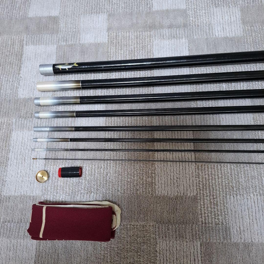 鮎竿　銀影競技スペシャル中硬硬SE ジャンク品