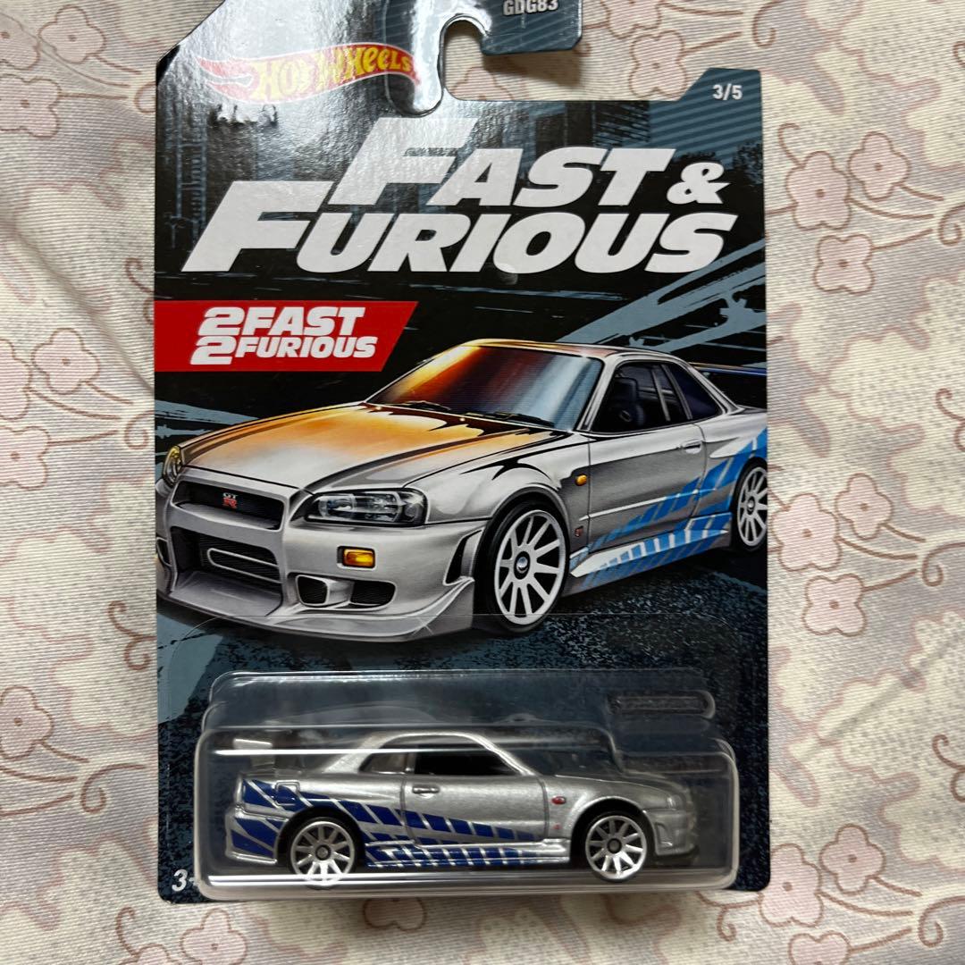 オートサロンホットウィール ワイルドスピード スカイライン GT-R R34