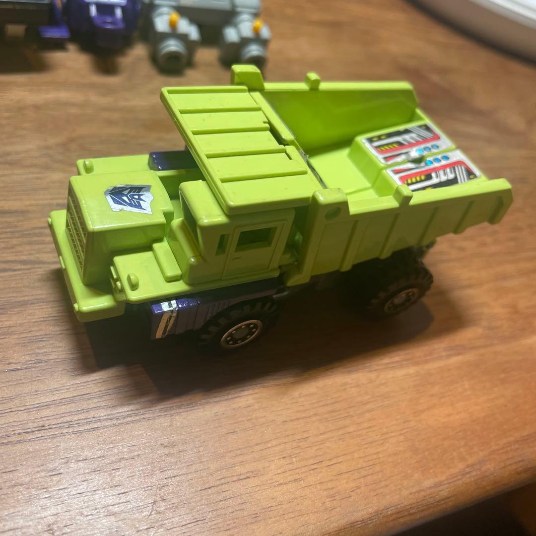 【当時物】トランスフォーマー ビルドロン 巨人兵 デバスター　中古　欠品有り