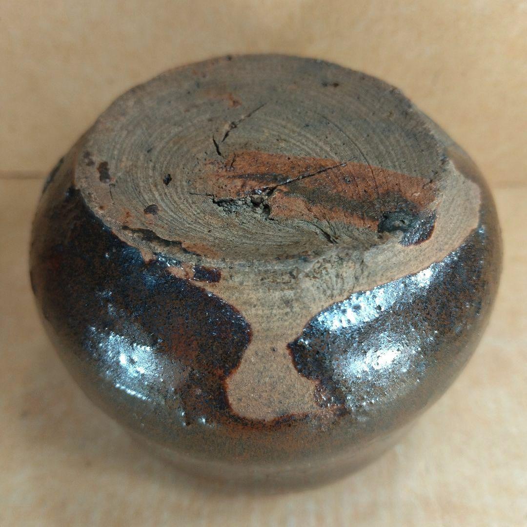 【本物保証】瀬戸茶入 裏千家十四代淡々斎箱 仕覆付 毎日オークション取扱品