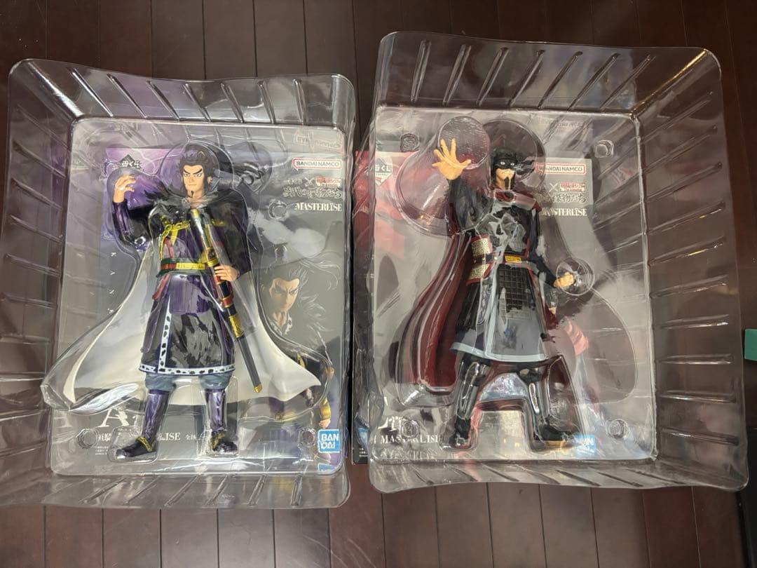 キングダム　一番くじ　フィギュア　桓騎　王翦 次代の傑物たち A賞　C賞