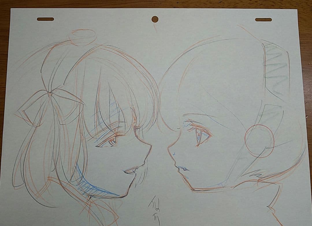 ローゼンメイデン　直筆原画