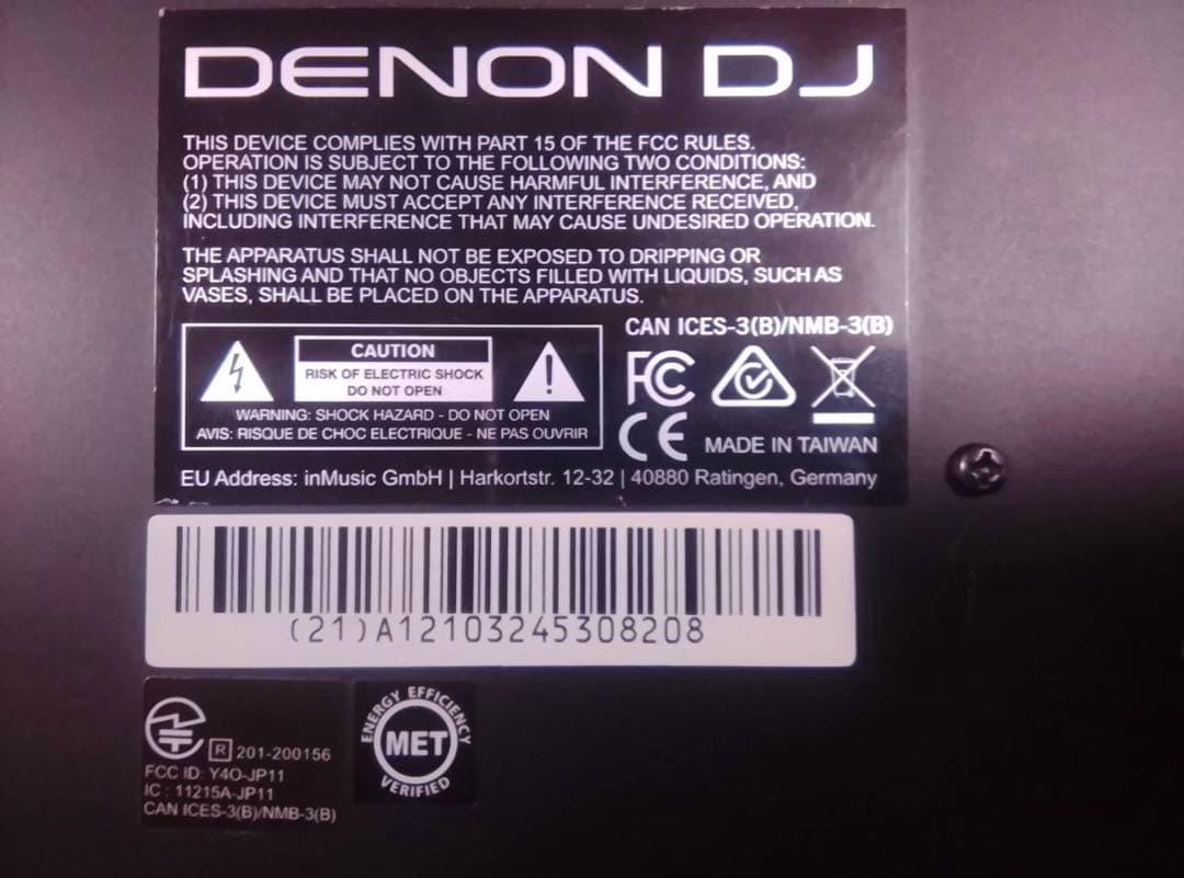 DENON DJ PRIME GO コントローラー