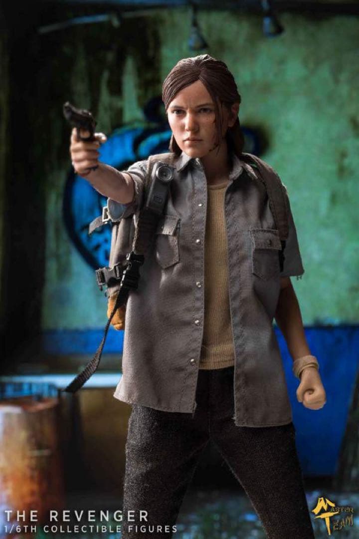 ラストオブアス2　ジョエル　エリー　セット1/6 フィギュア　バイオハザード　銃