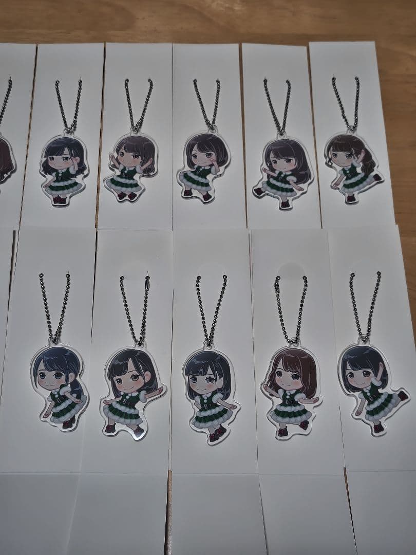 欅のキセキ アクリルチャーム クリスマス衣装 フルコンプセット