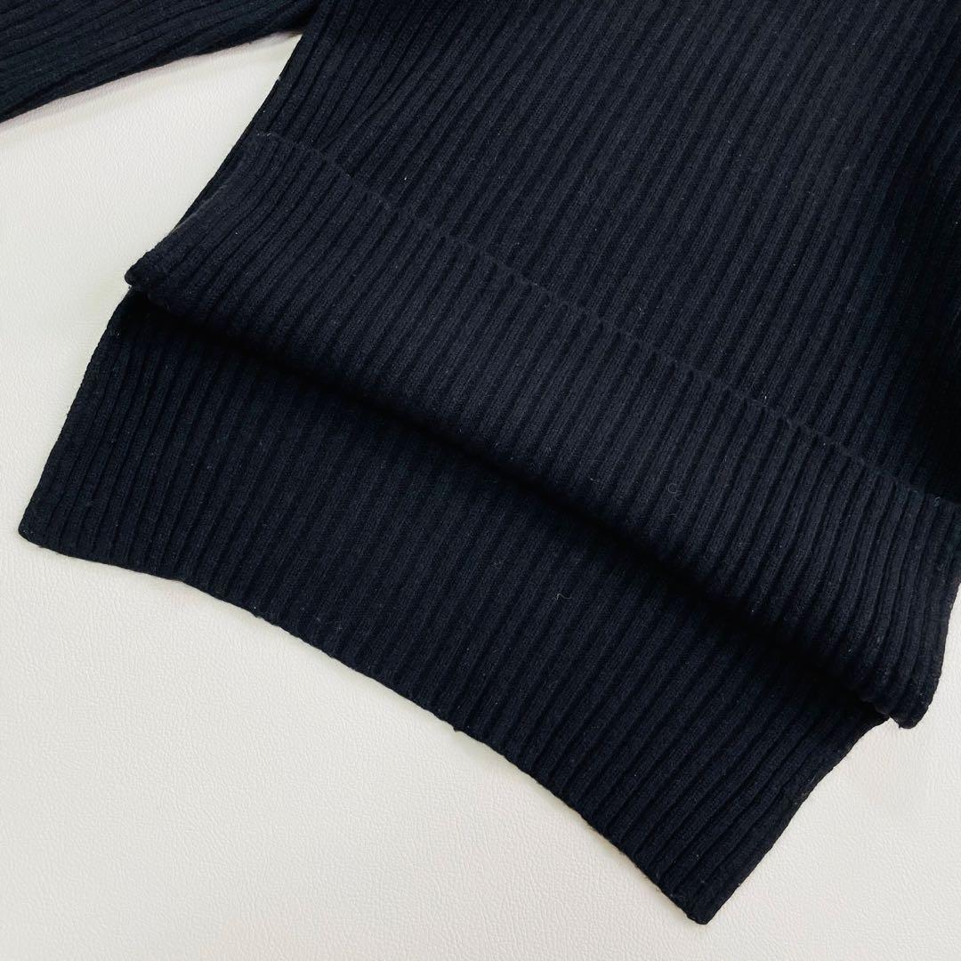 6407【美品】ブリーフィング　タートルネックリブニット　セーター　レディース