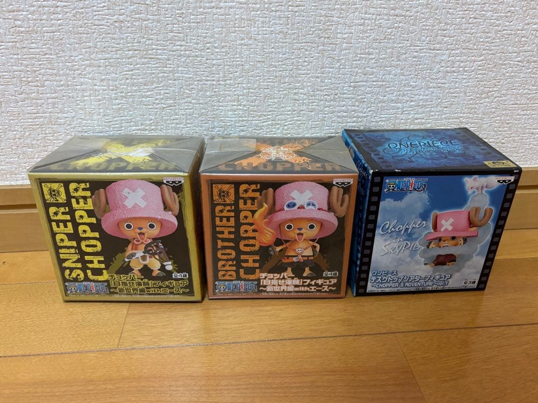 【6個セット新品未開封】ワンピース チョッパー　目指せ海賊　フィギュア