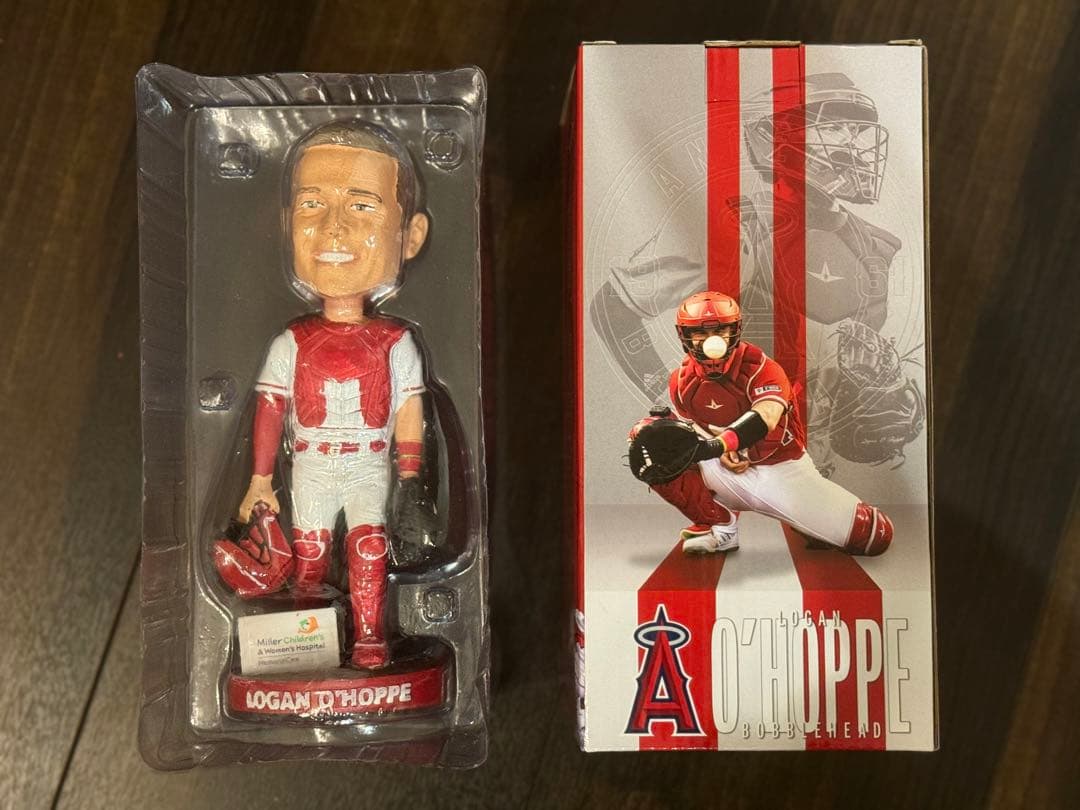 ローガン・オホッピー　ボブルヘッド　エンゼルス Logan O'Hoppe