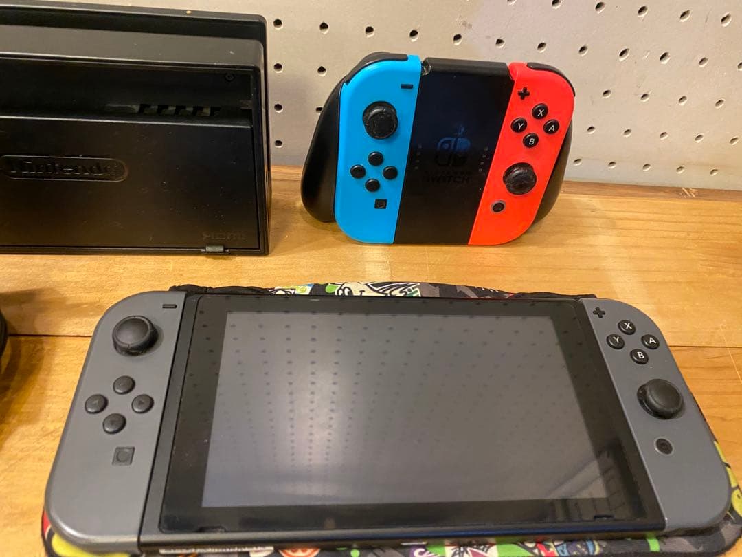 Nintendo Switch ネオンブルー/ネオンレッド 本体　現状