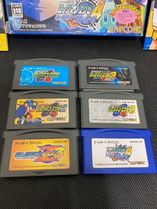 6個セット★ ロックマン エグゼ 2 3 4 ゼロ ゲームボーイ アドバイス