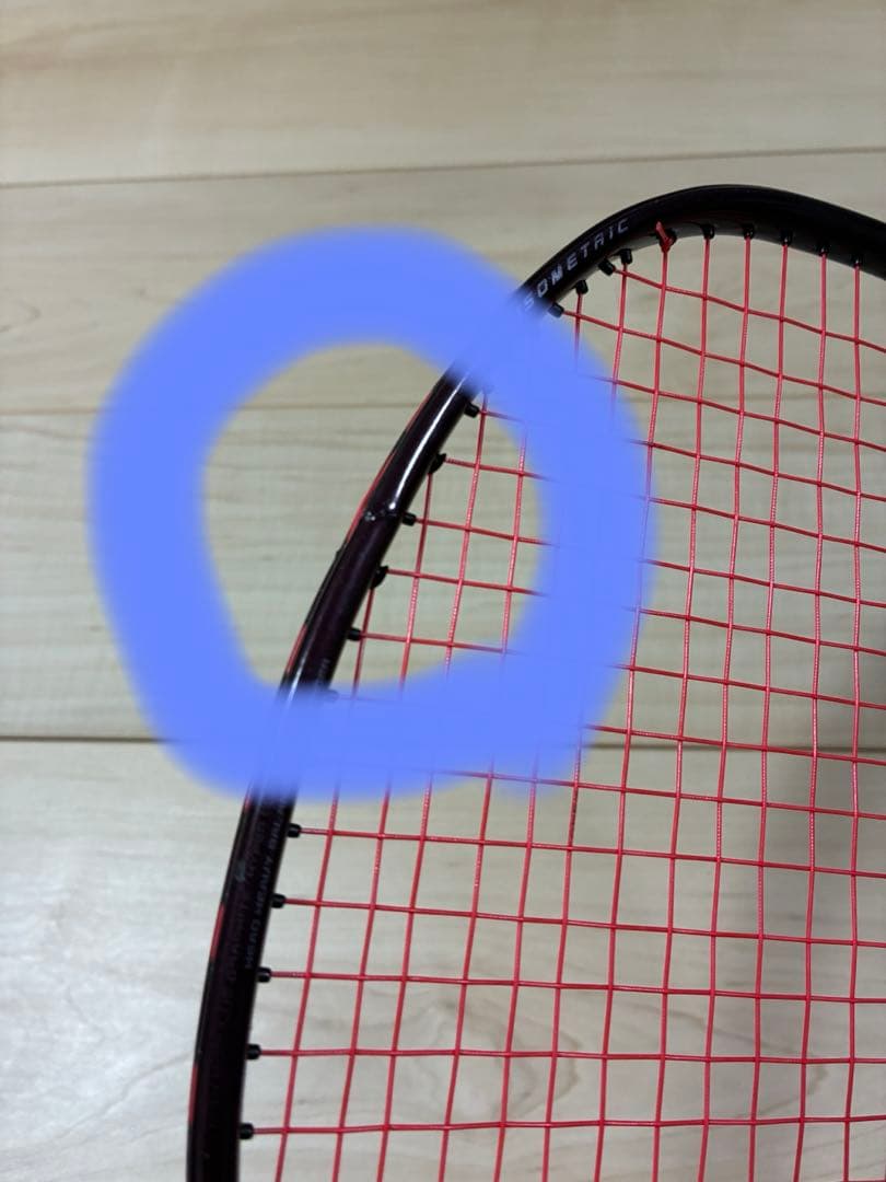 ジャンク品　アストロクス 100ZZバドミントンラケット 4U5G