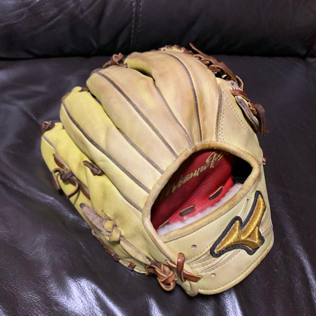 ミズノプロ　オーダー　硬式内野手用グローブ　波賀　haga japan