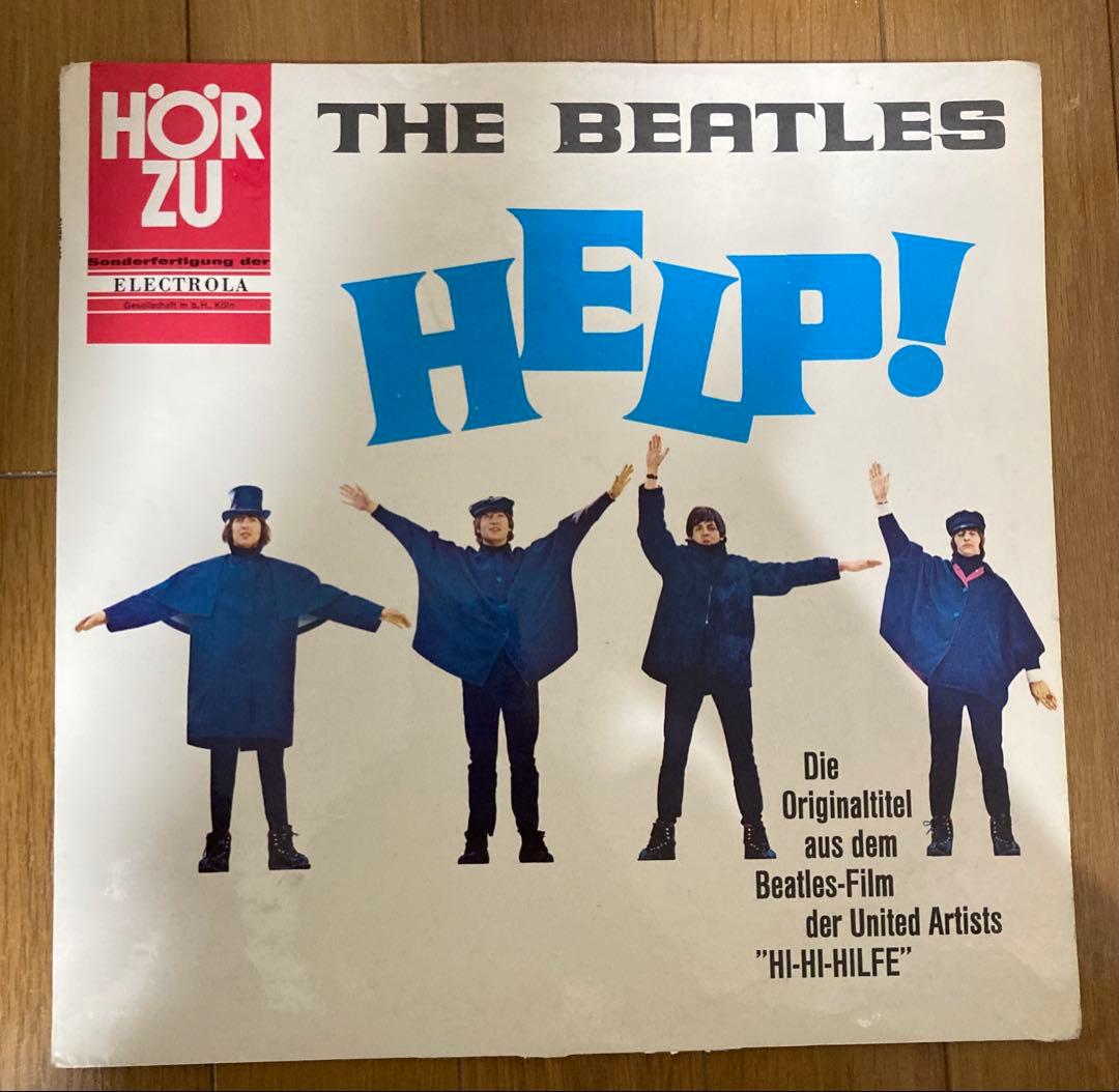 稀少ドイツオリジナル初回ステレオHelpビートルズ Beatlesレコード