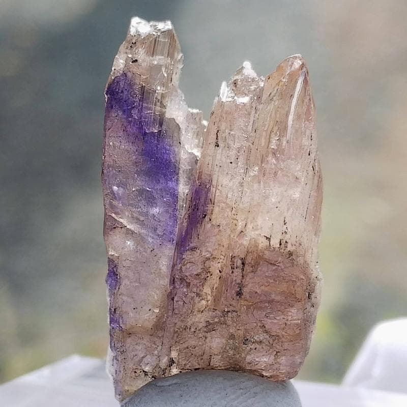 524 非加熱 ファンシーカラー バイカラー タンザナイト ゾイサイト