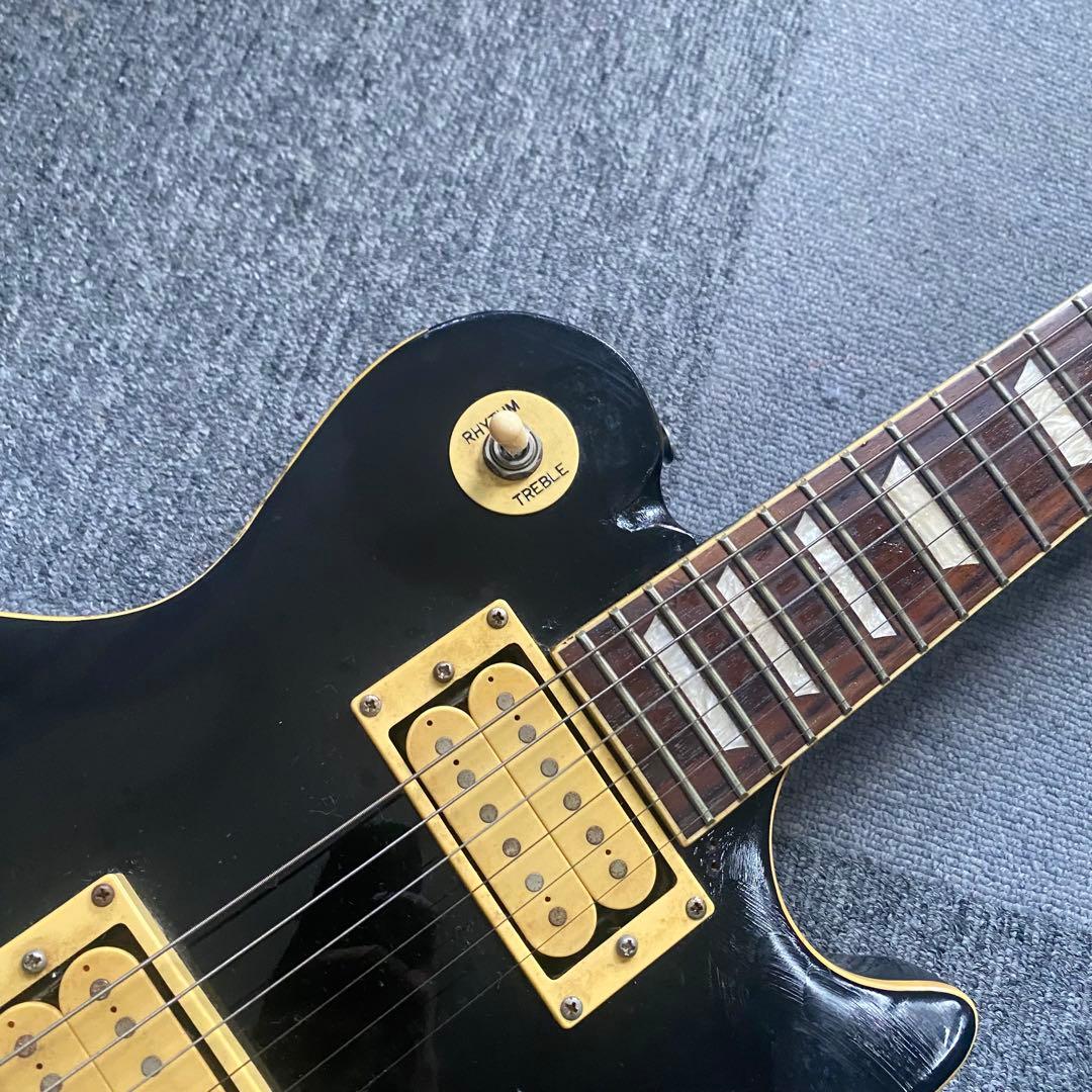 レジェンド オリジナルレスポール ブラック 変形ギター ビンテージギター