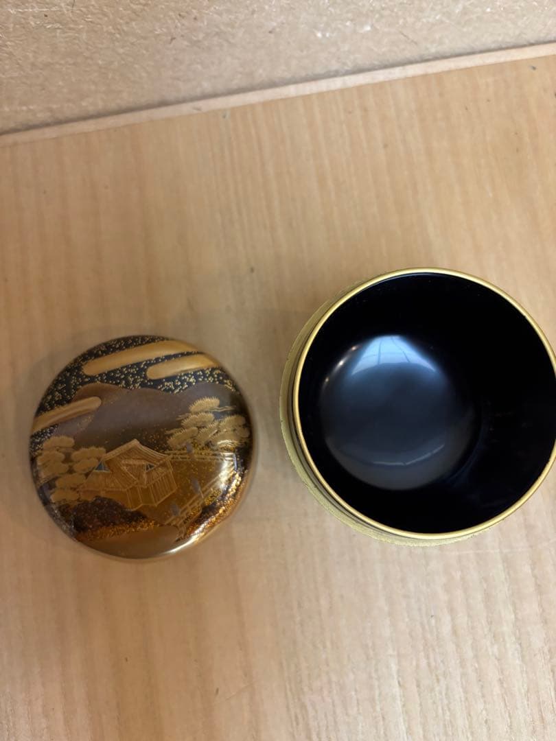 中棗　近江八景　中村宗悦作