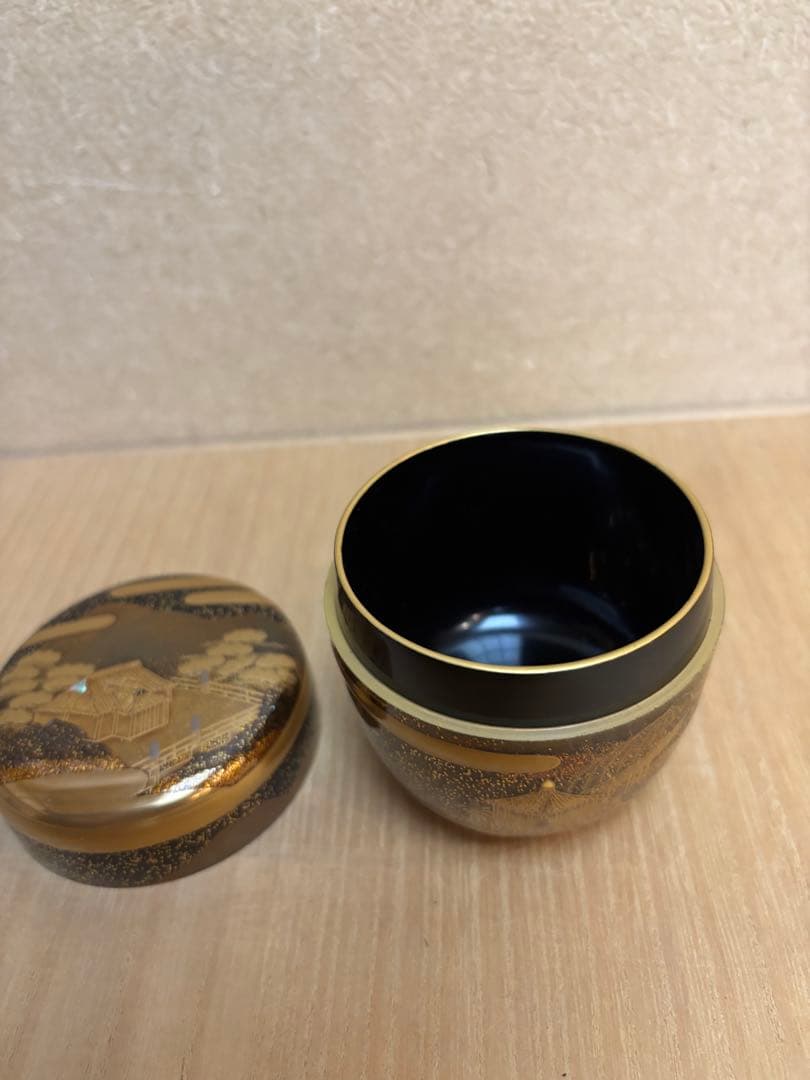 中棗　近江八景　中村宗悦作