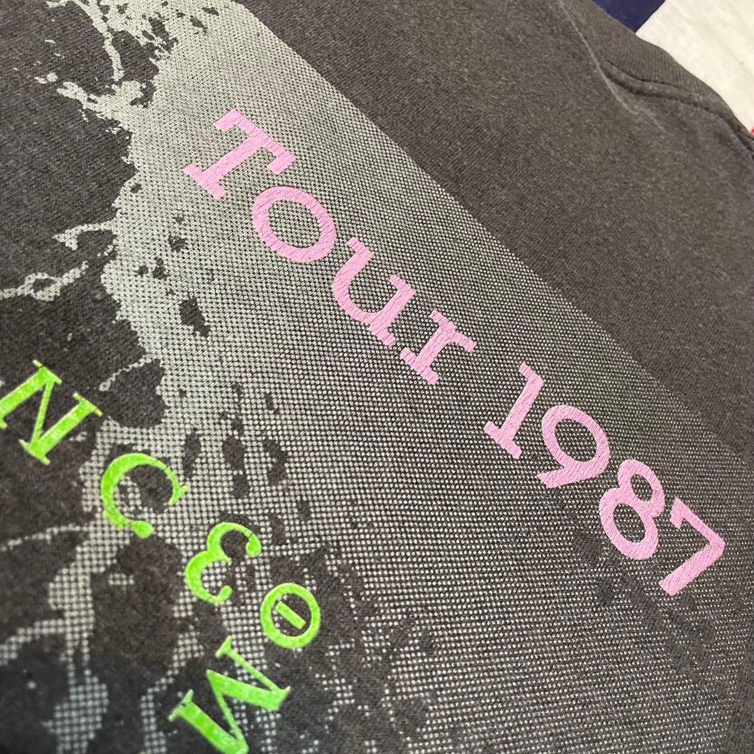 【80's Vintage】TESLA Tour 1987 USA製 Tシャツ