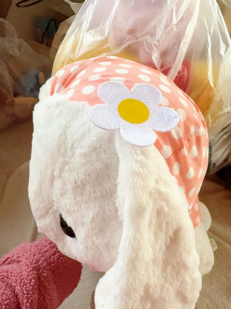 美品 昭和 稀少 ぽてうさろっぴーずきん ウサギ　BIGサイズ