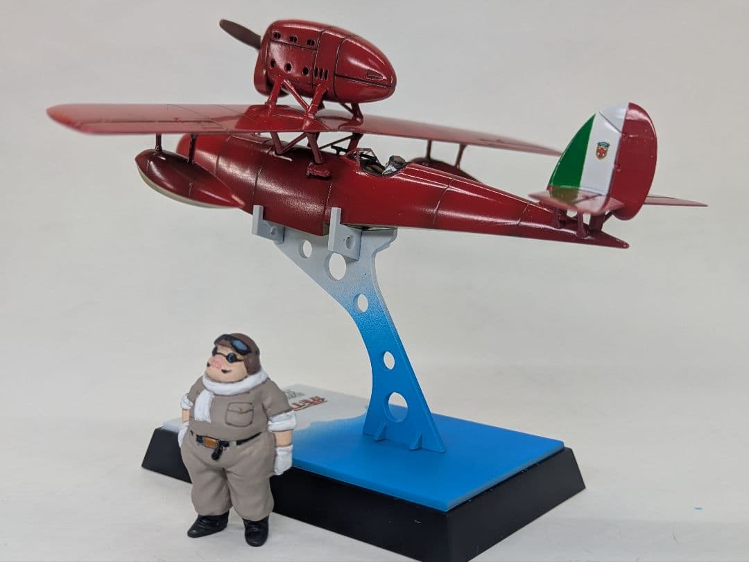 紅の豚　1/72 サボイア3種　プラモデル完成品