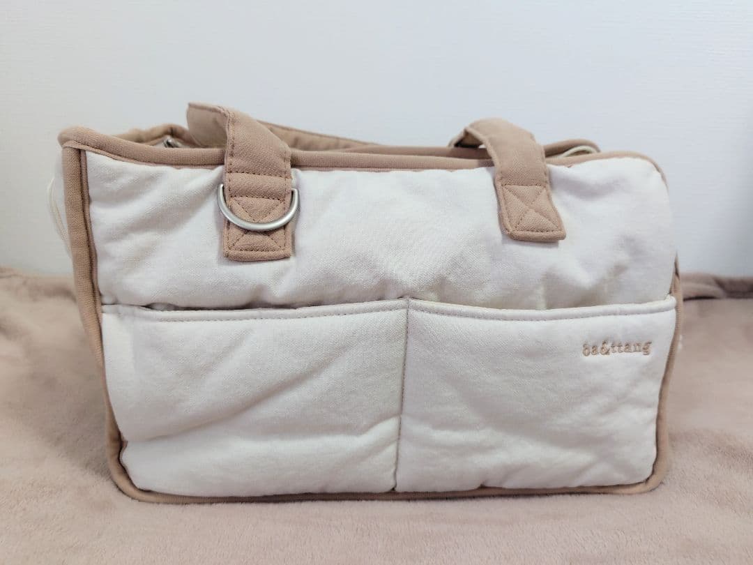ba&ttang バエンタン ライン ソフト キャリーバッグ S　保管袋　セット