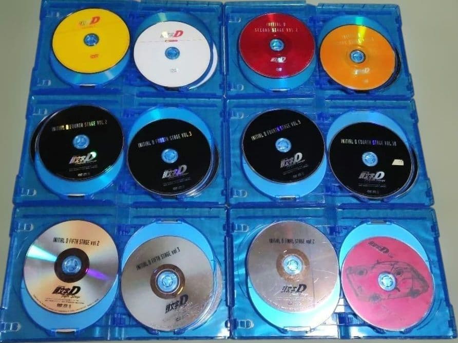 頭文字D イニシャルDシリーズ　DVD全41巻セット