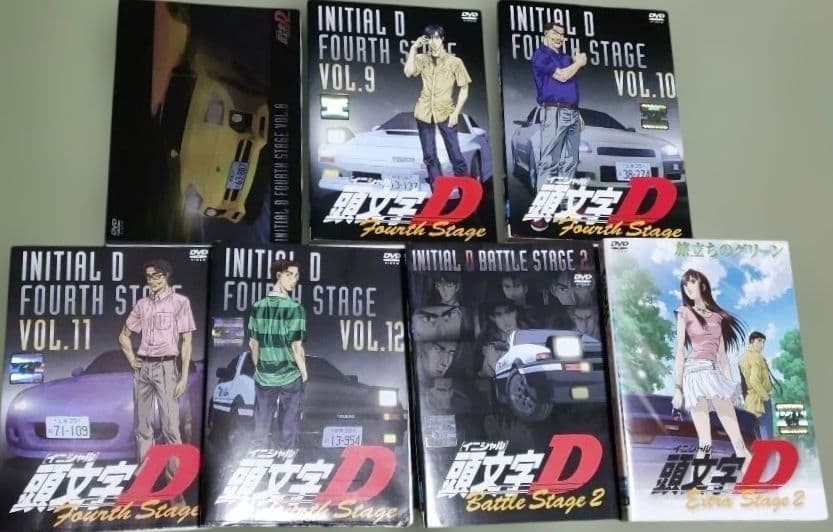 頭文字D イニシャルDシリーズ　DVD全41巻セット