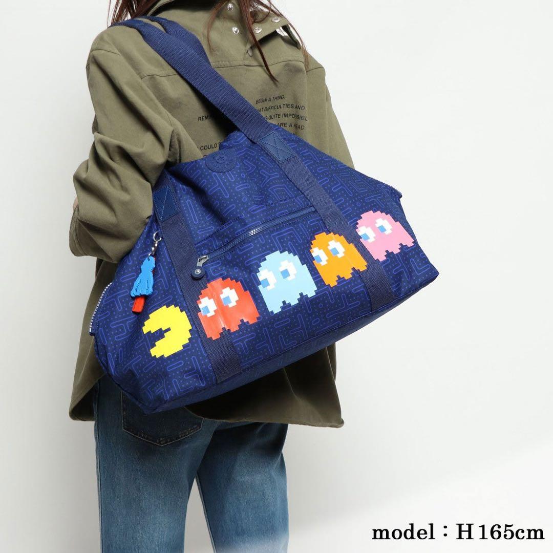 最終値下げ　Kipling Pac-Man ボストンバッグ パックマンキプリング