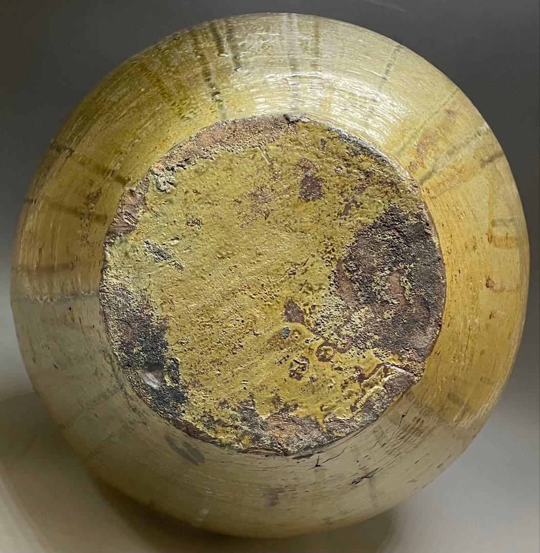 ヨシモ※プロフ必読※　呂宋壺　四耳葉茶壺　36.5cm 　T916