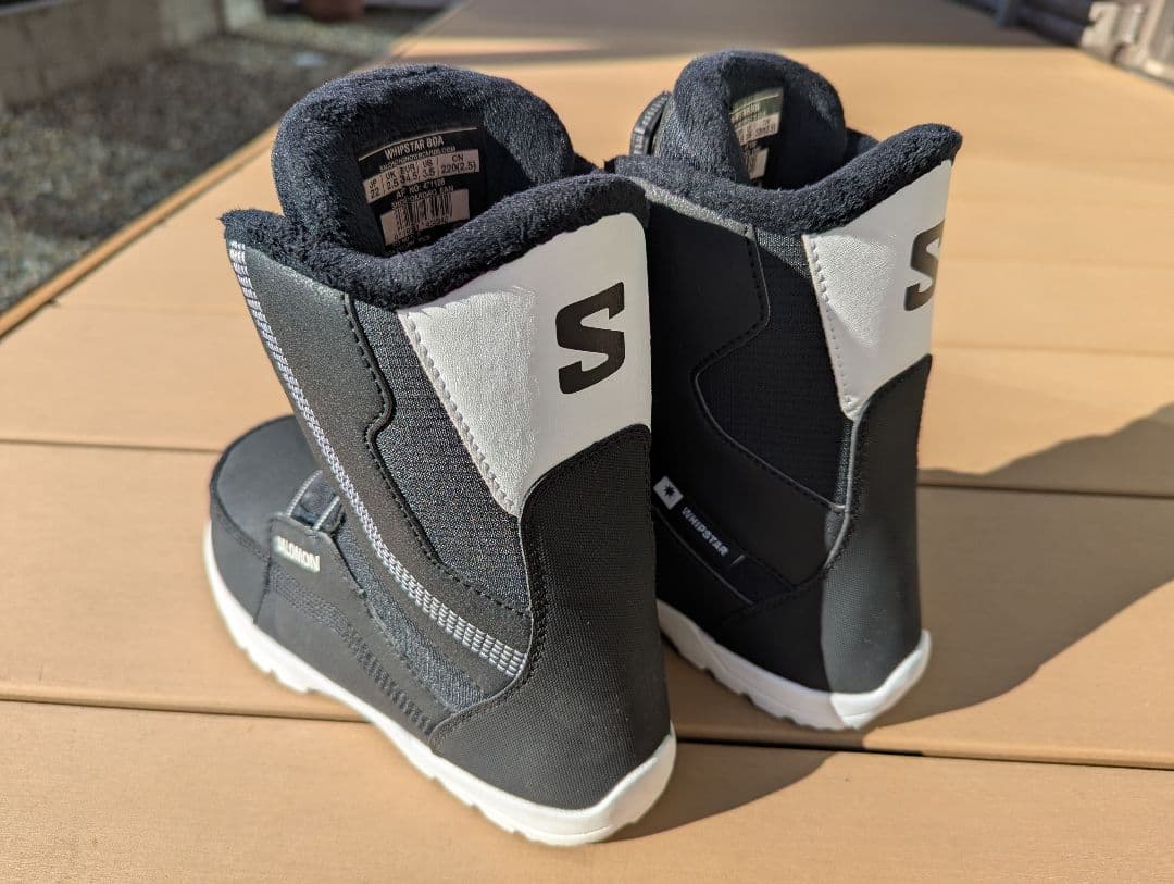 SALOMON WHIPSTER BOA 子供用スノーボードブーツ 22cm