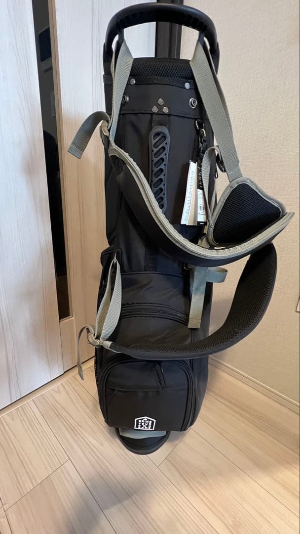 adidasブラック キャディバッグ