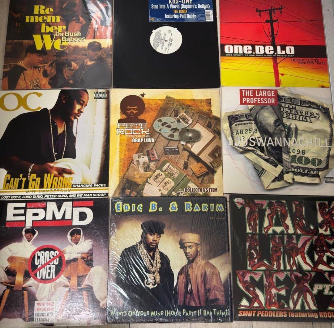 HIPHOP 90's　レコード　まとめ売り 18枚セット　①