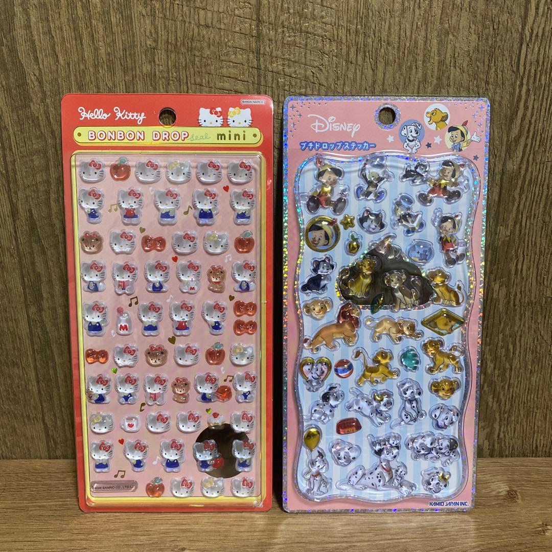 【正規品】ボンボンドロップシール　プチドロップステッカー　うるちゅる　8点