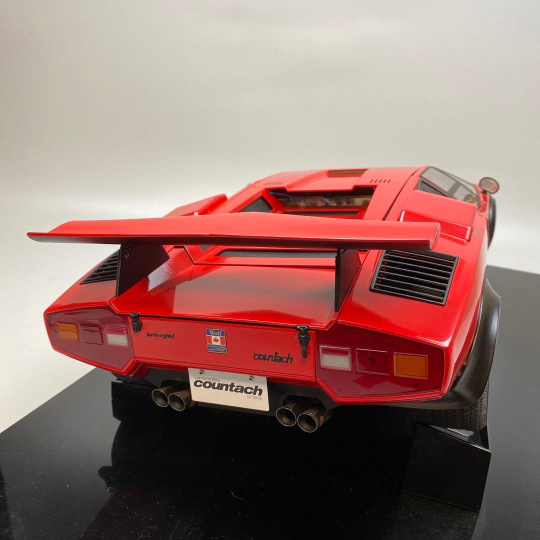 デアゴスティーニ　ランボルギーニカウンタックLP500S 完成品　専用ケース付き