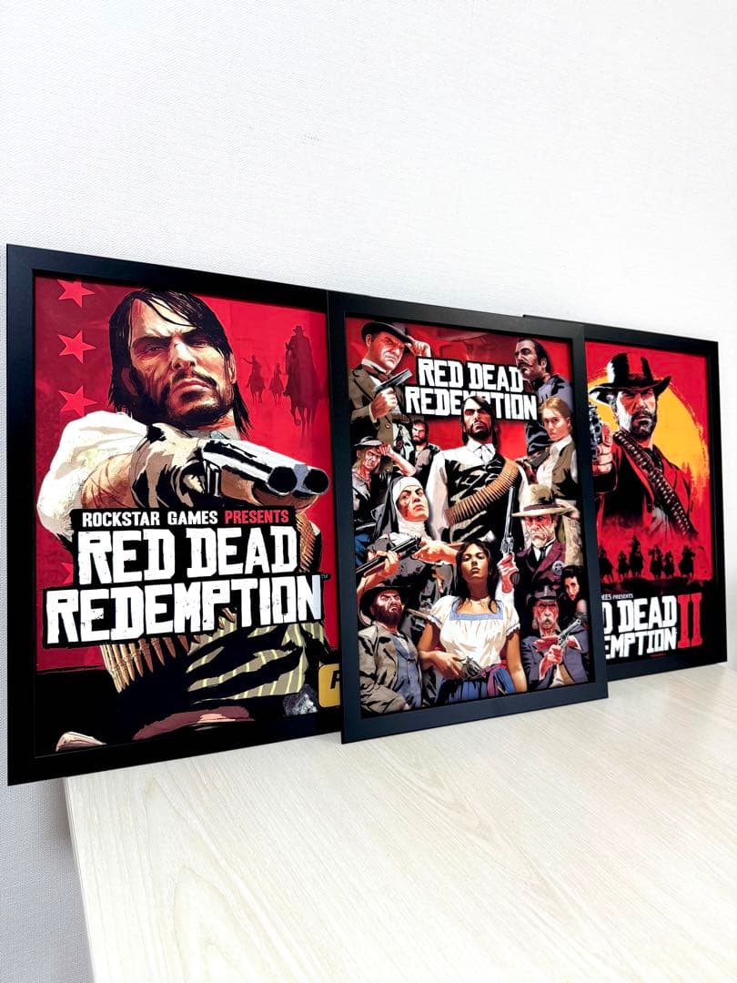No.273フレーム付きキャンバスアート　レッドデッドリデンプション
