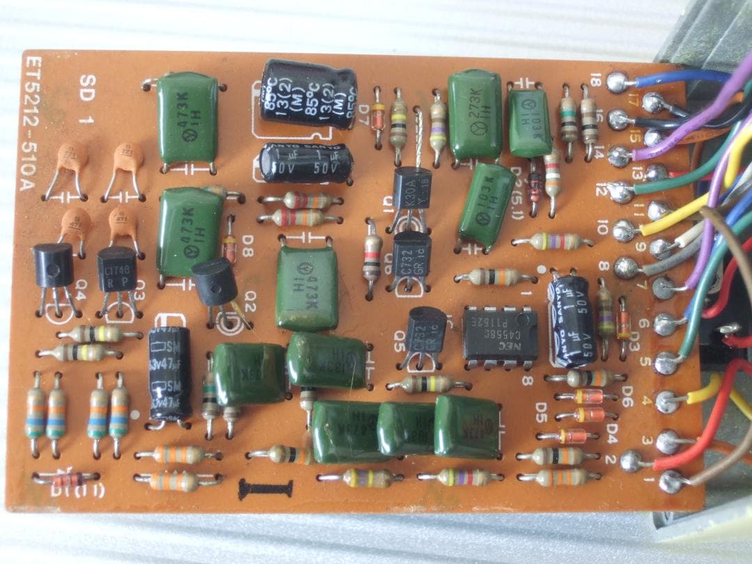 初年度 81年5月 A基板 NEC C4558C 日本製 Boss SD-1