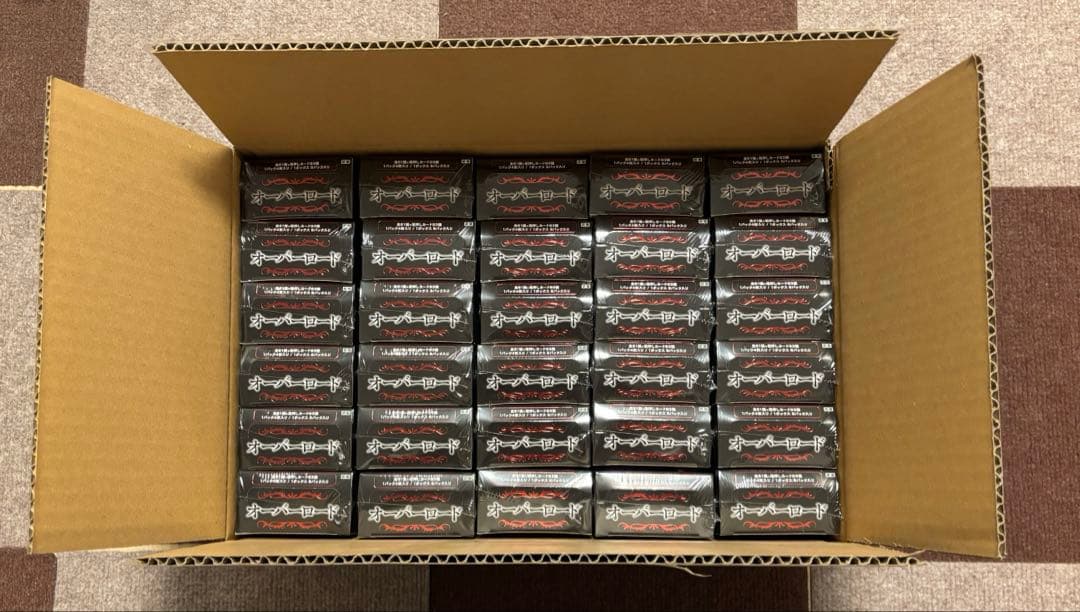 ヴァイスシュヴァルツ　原作　オーバーロード　未開封BOX 1カートン