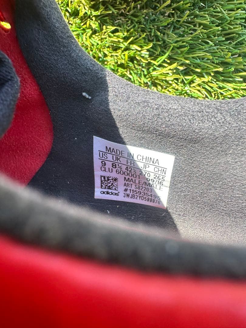 アディダス メッシ 16.2-ジャパン HG(レッド×ホワイト)