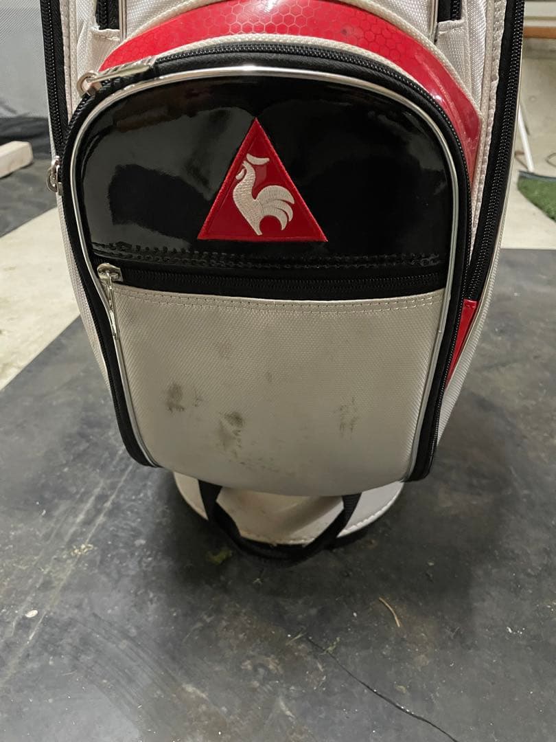 FR LSG ゴルフバッグ・キャディバッグ 黒・白・赤