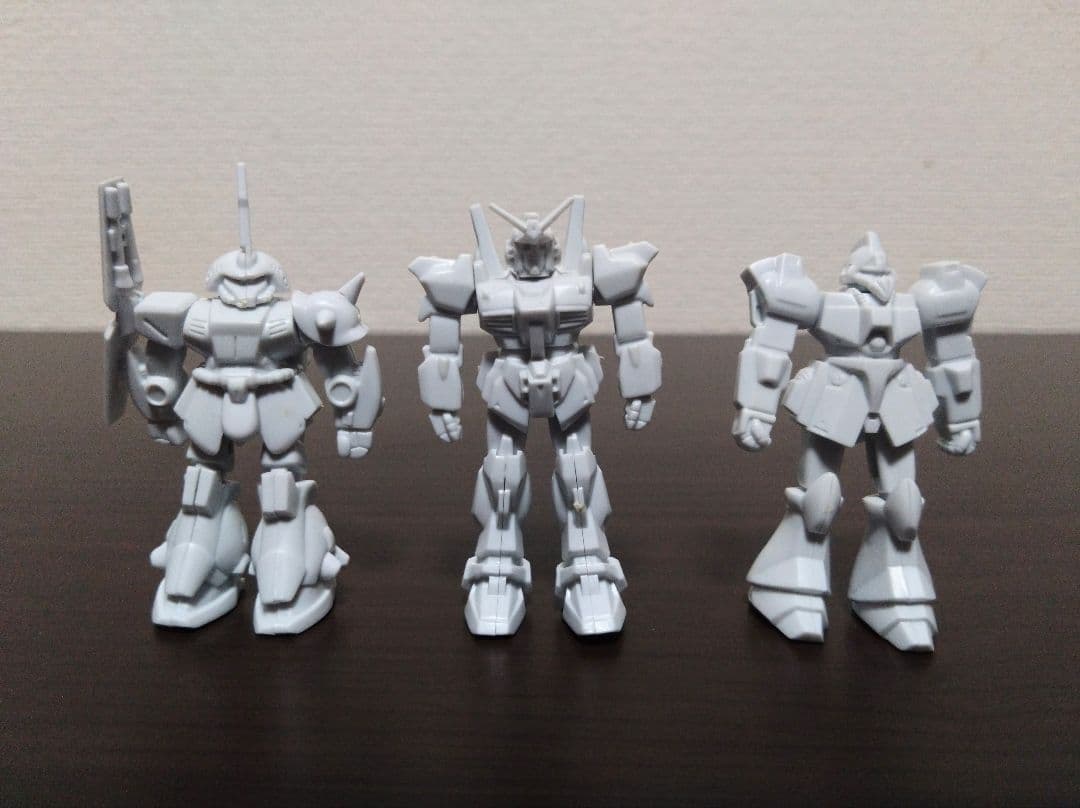 森永　チョコスナック　ガンダム　プラモデル　ミニプラ　プラモ　食玩　【7種】
