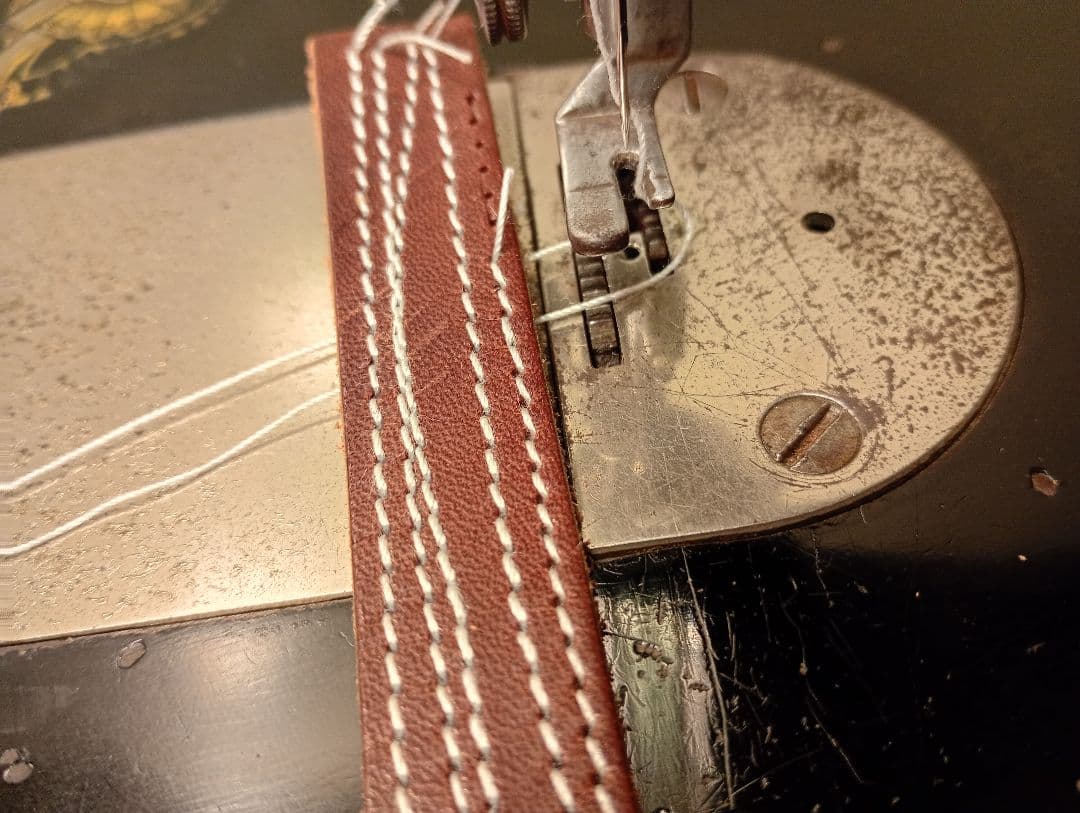 縫うためのアンティークミシン　シンガー　スフィンクス　手回し　整備済み絶好調