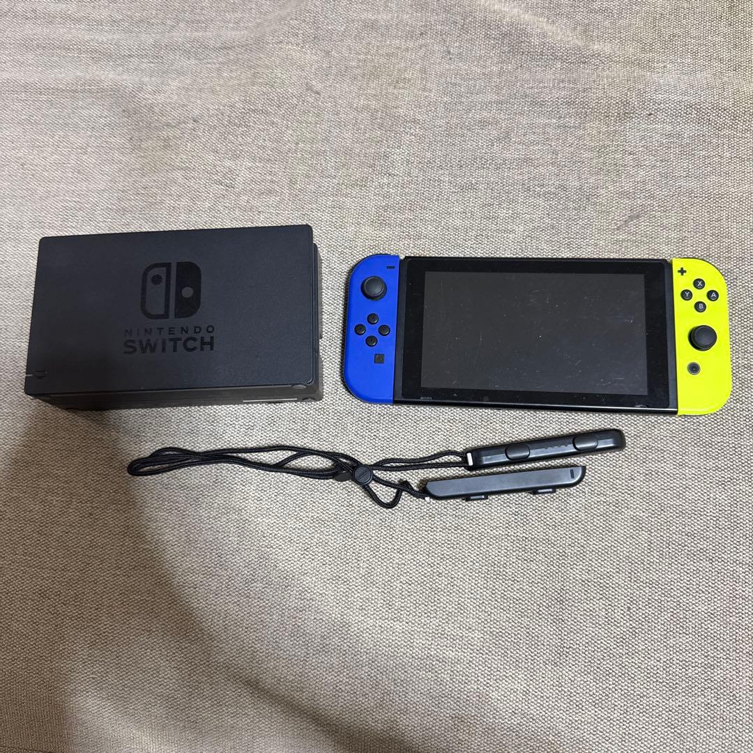 Nintendo Switch 青/黄 Joy-Con付き