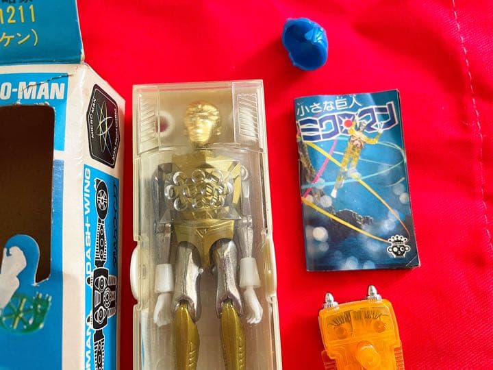 【当時物】スーパーミクロマン　M211(ケン) ダッシュウイング　ミニパンフ付