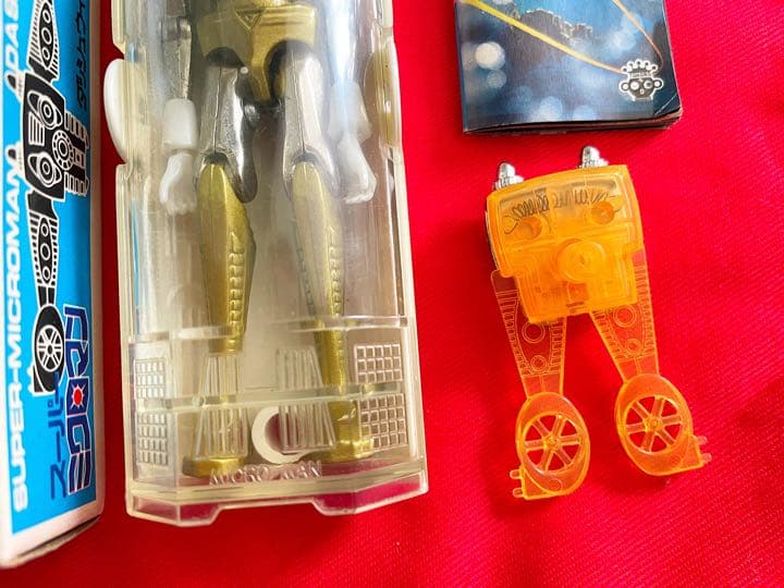 【当時物】スーパーミクロマン　M211(ケン) ダッシュウイング　ミニパンフ付