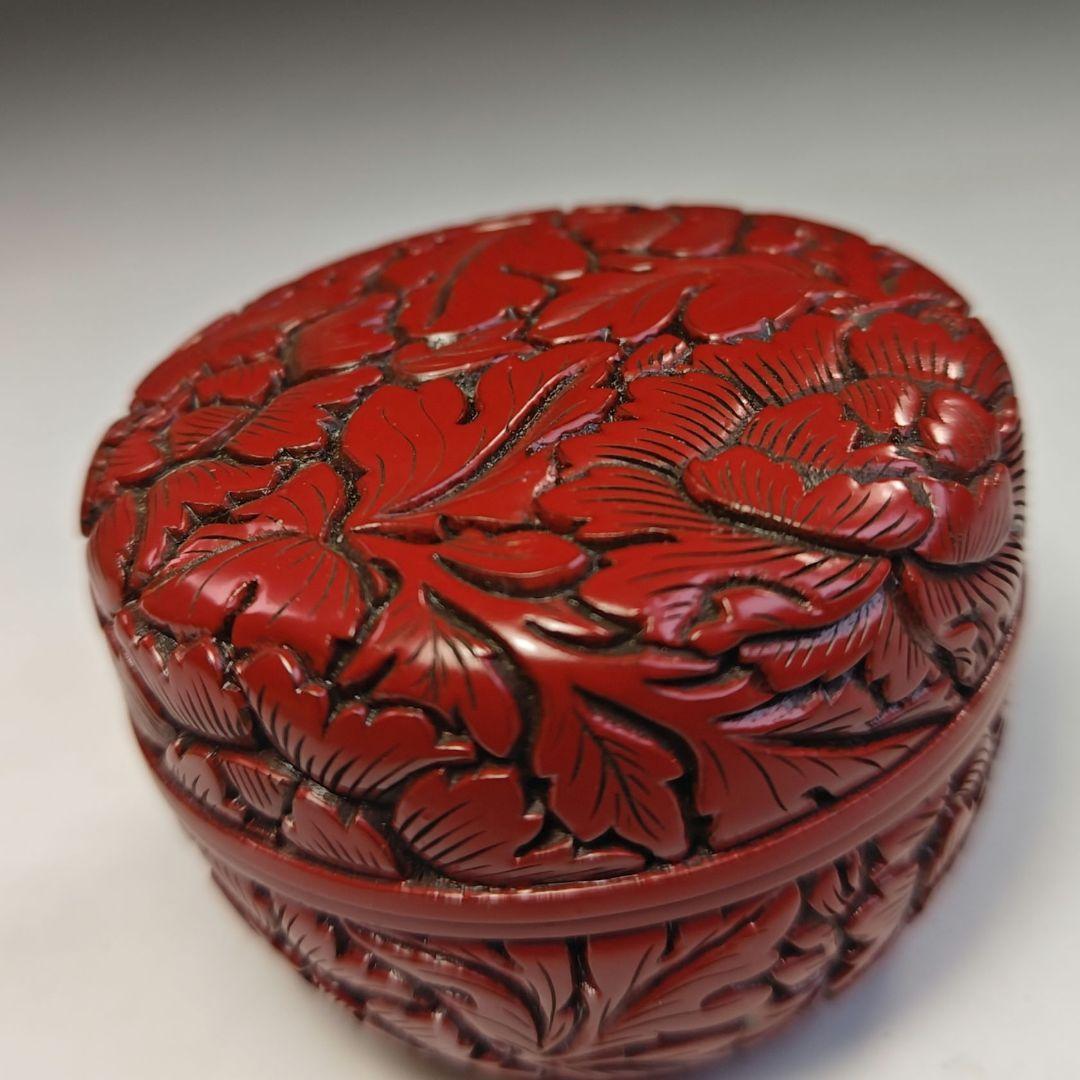 イ734 棗『高橋克実作』『村上堆朱　棗　共箱』茶道具