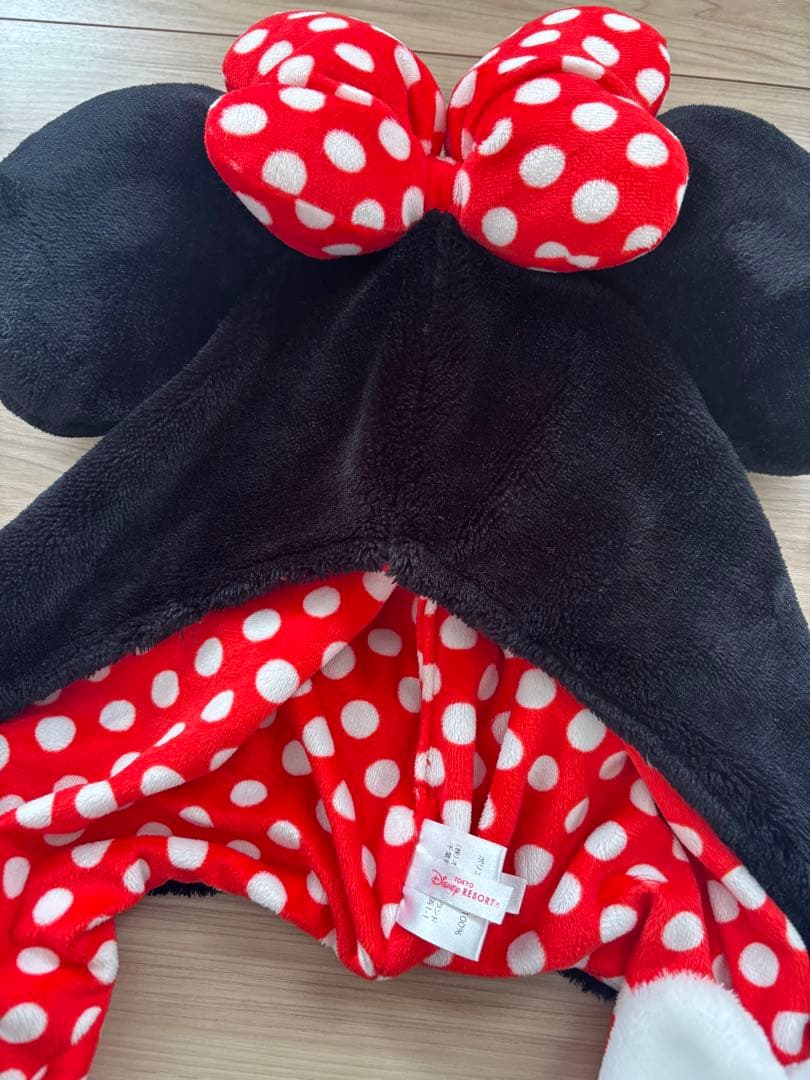 ミニーマウス マフラーファンキャップ　ディズニーリゾート　パルパルーザ