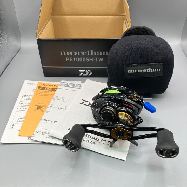Daiwa 19 Morethan PE TW 1000SH-TW 右巻き 美品
