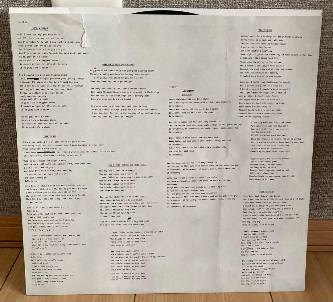 希少盤 Bruce Springsteen The Promise 3LP